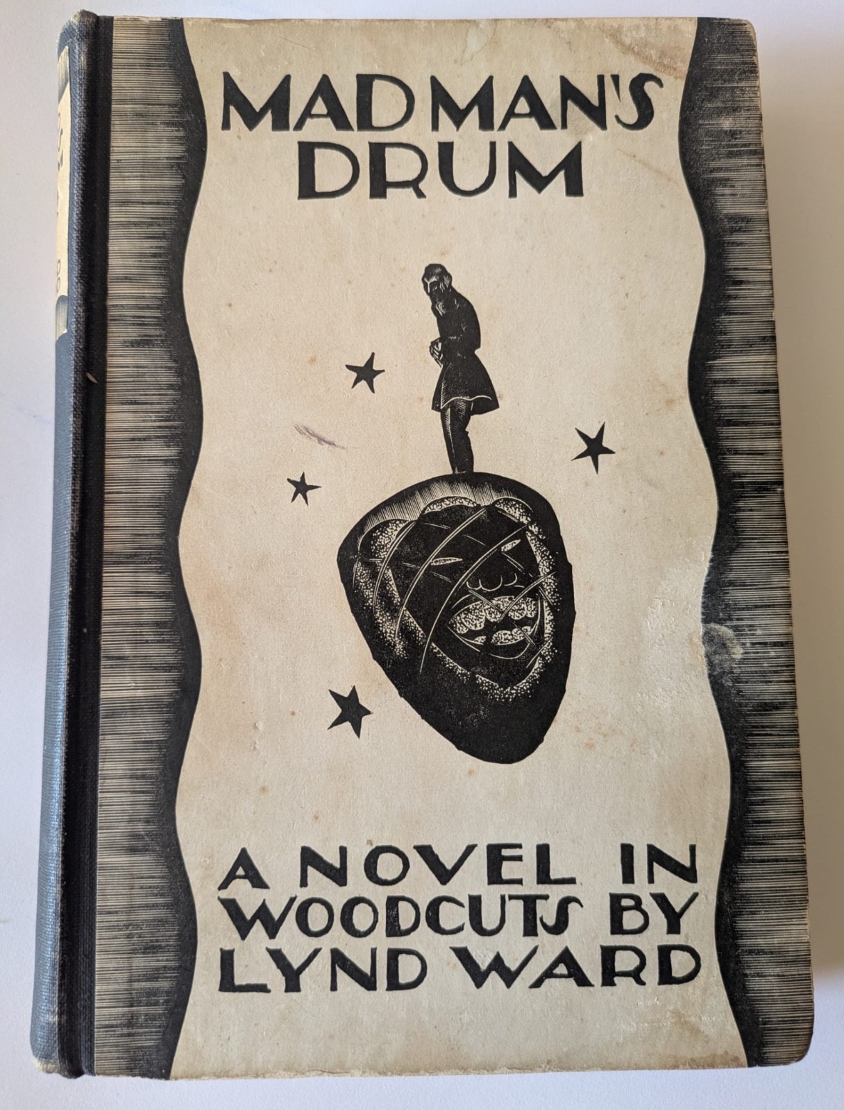Rare first edition of early graphic novel by Lynd Ward with fabulous woodcuts.