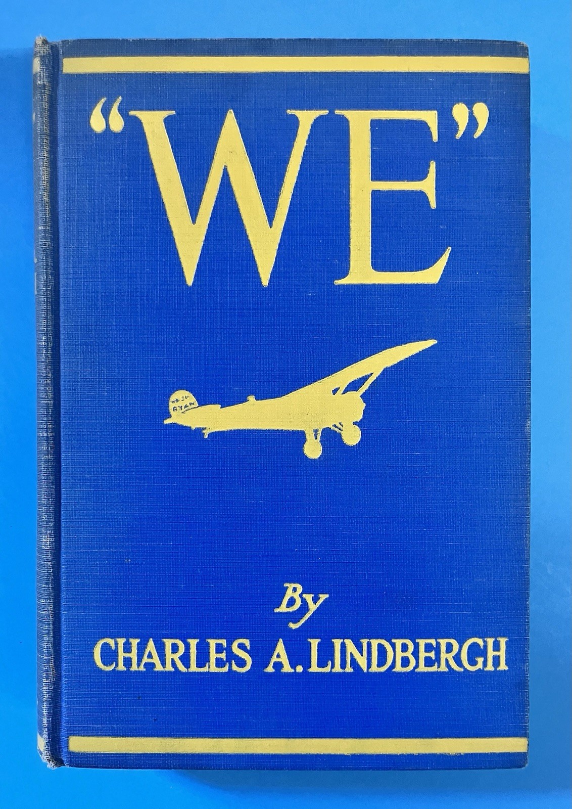 „WE“ by Charles A. Lindbergh 1927 With 1931 Letter & Postcards From Tokyo Japan