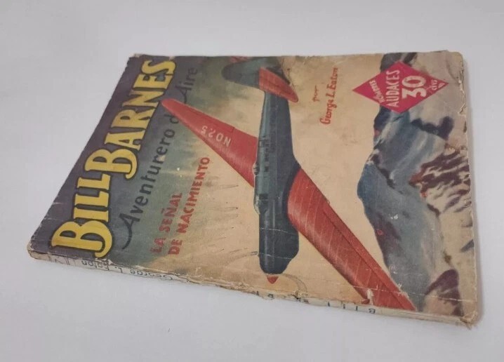 BILL BARNES Pulp December 1936 SPANISH EDITION Hombres Audaces Argentina 1941