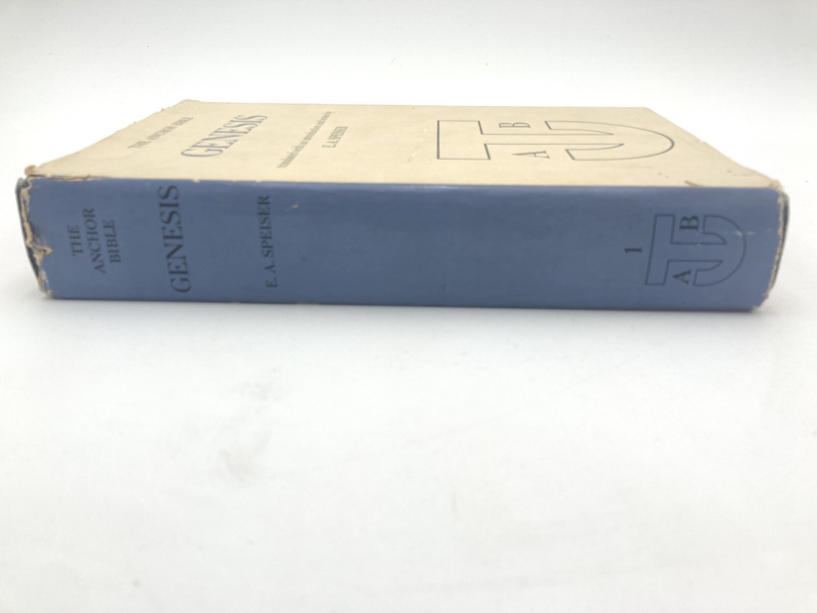 E. A. Speiser THE ANCHOR BIBLE Genesis 1st Edition 1st Printing 1964 Vtg HC DJ