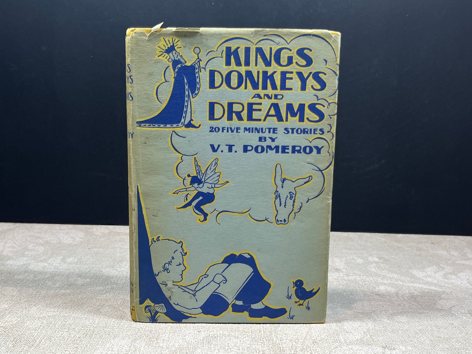 1937 Kings, Donkeys and Dreams by V. T. Pomeroy Hardcover The Beacon Press, Inc.