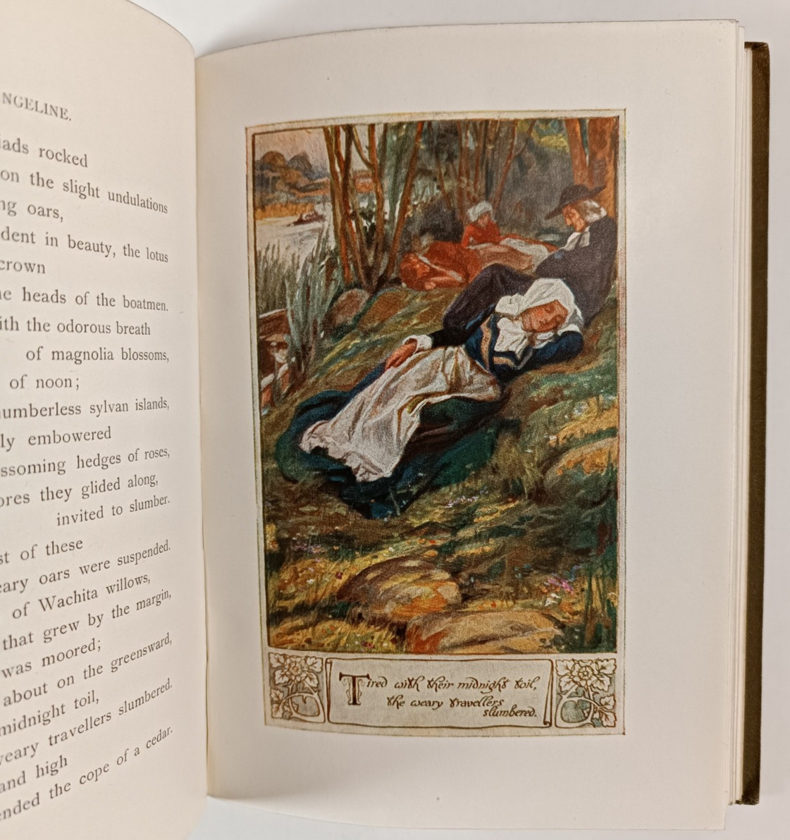 Evangeline by Longfellow. Illustrated by Arthur Dixon. Good Conduct Prize 1912