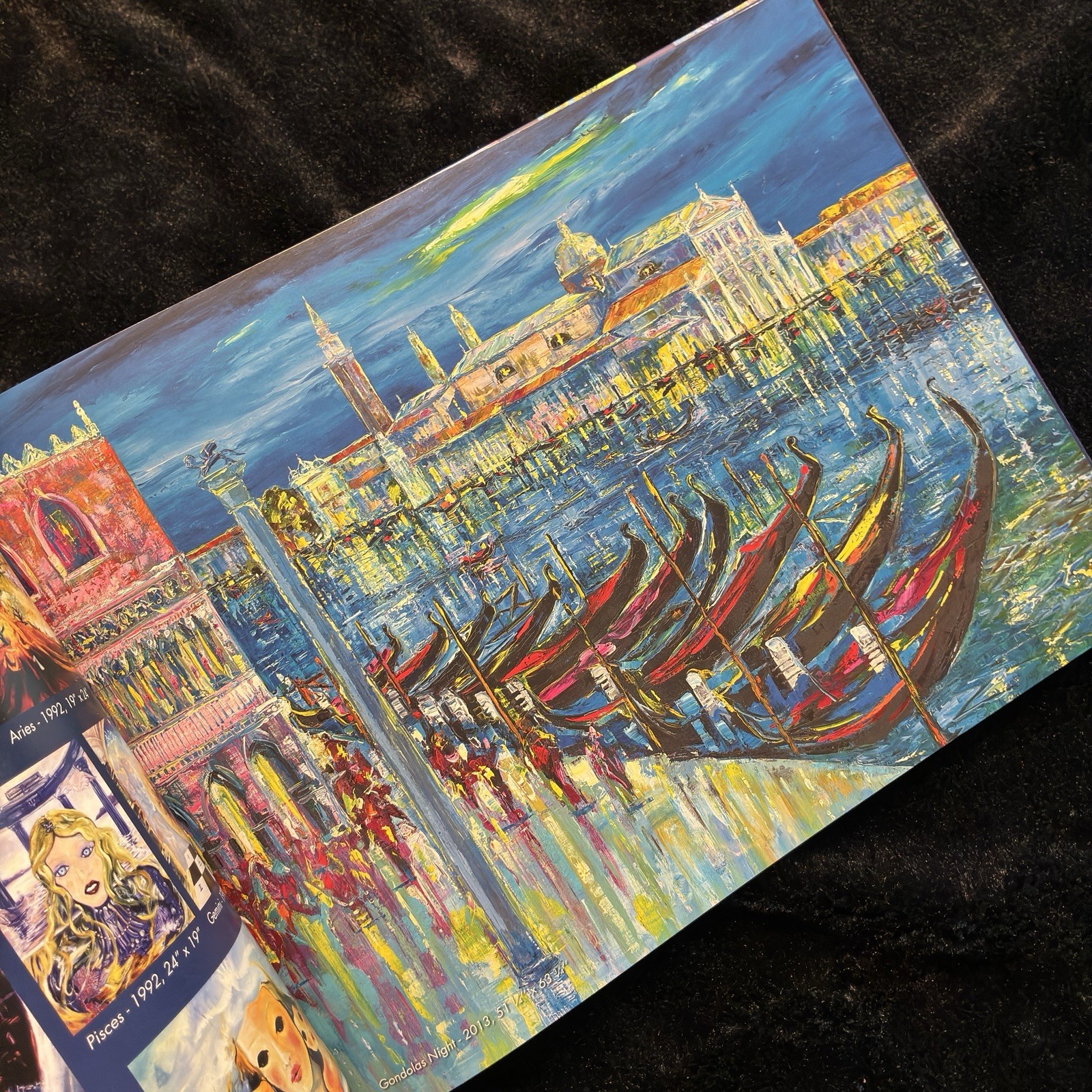 2017 RARE Modern Master Duaív, Park West Gallery, Colorful Coffee Table Book
