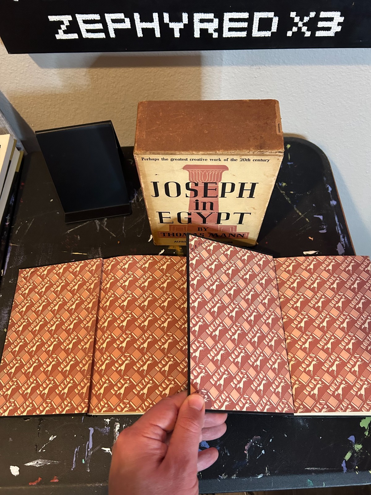 Joseph in Egypt: Thomas Mann: 1938 HC Set 1st Edition w/original slipcase