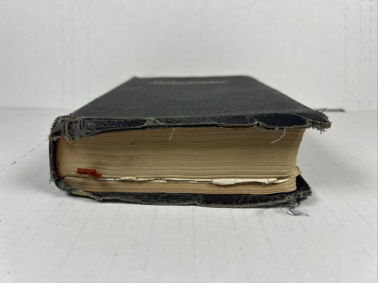A.J. Holman 1942 BIBLE Leather Simplified Pronouncing KJV Verse Reference Jewel