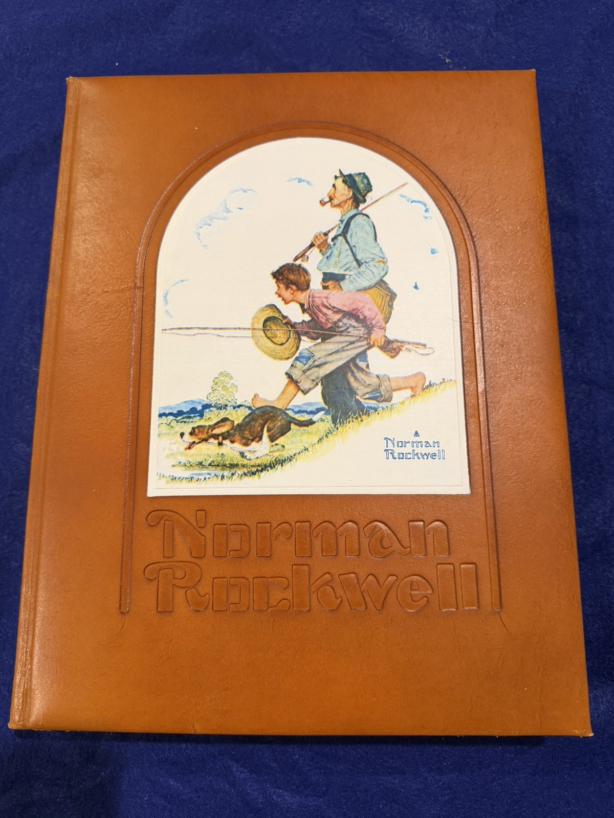 Norman Rockwell’s America ~ Huge Leather Bound Limited Edition #3610/8000