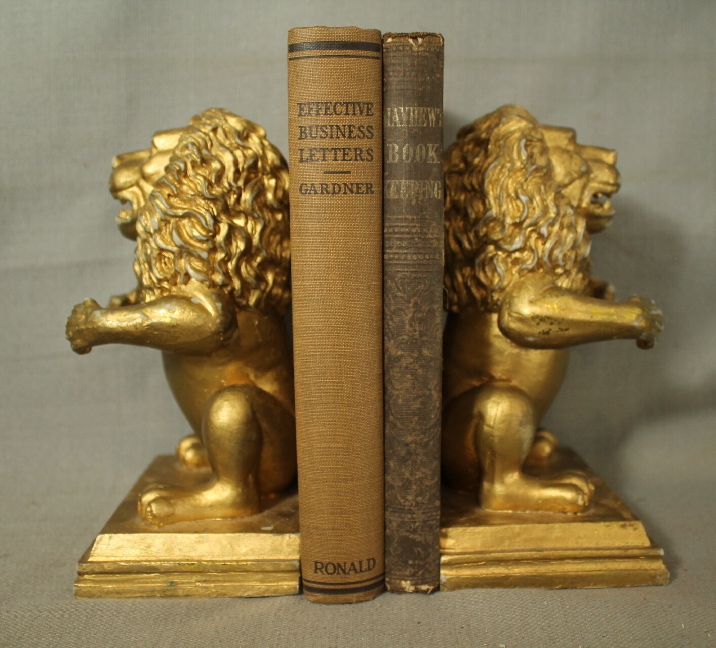 2 old antique school Mayhew’s Practical Book-keeping Effective Business Letters