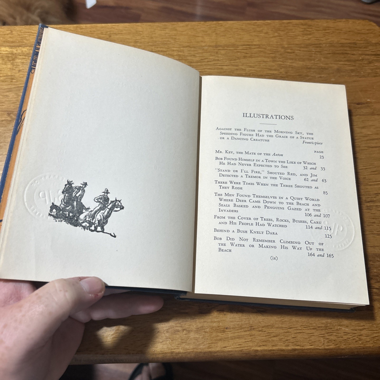 1939 „Give A Man A Horse“ By Charles J. Finger 1st Edition & Printing HB VG