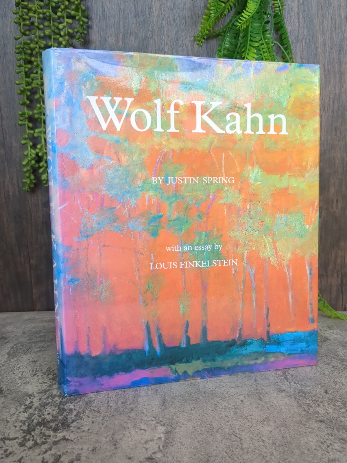 Wolf Kahn Justin Spring 1996 – Harry N Abrams, Inc. – DJ – Illustrated