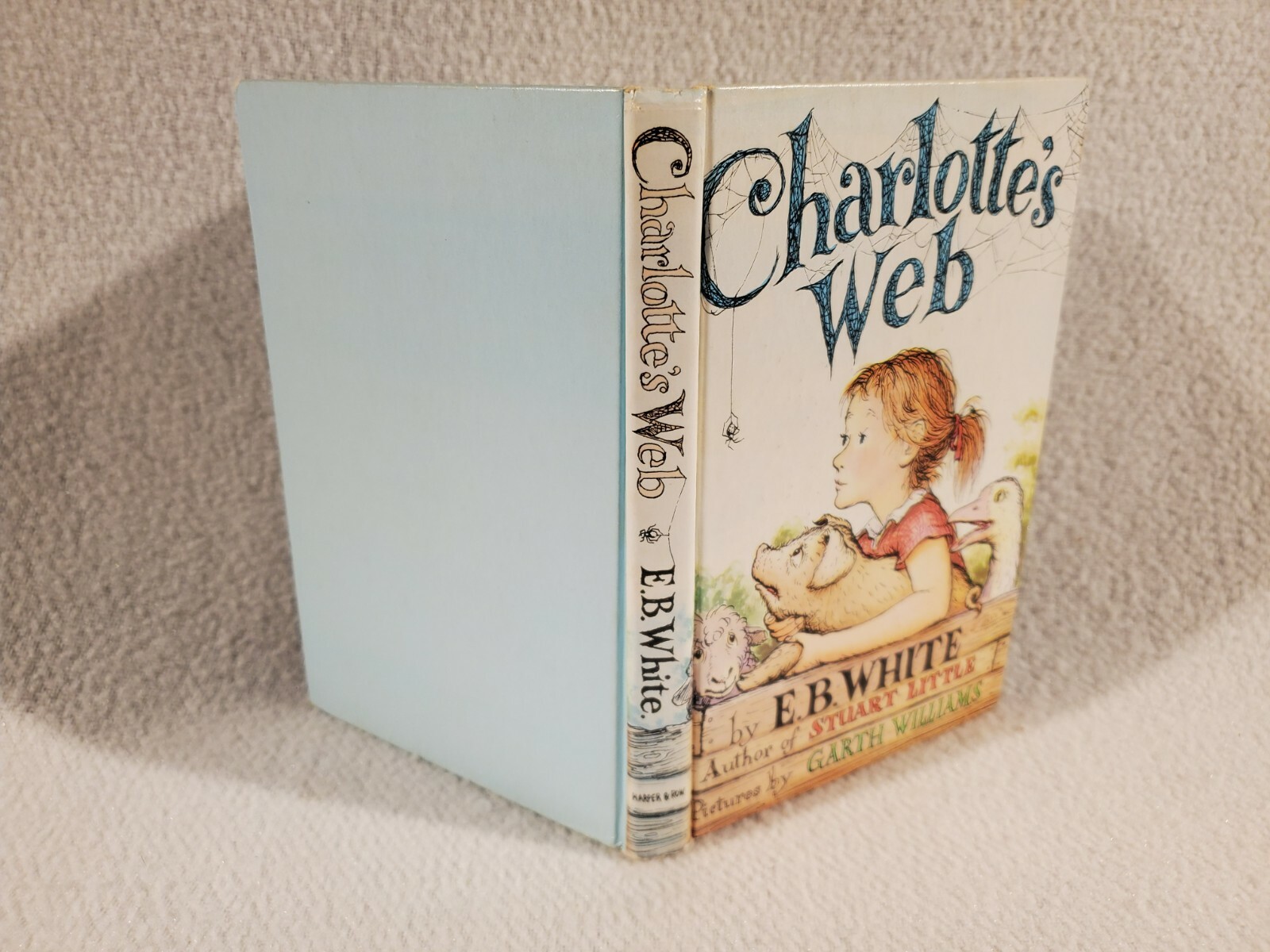 Charlotte’s Web by E. B. WHITE 1952 Harper & Row NY USA