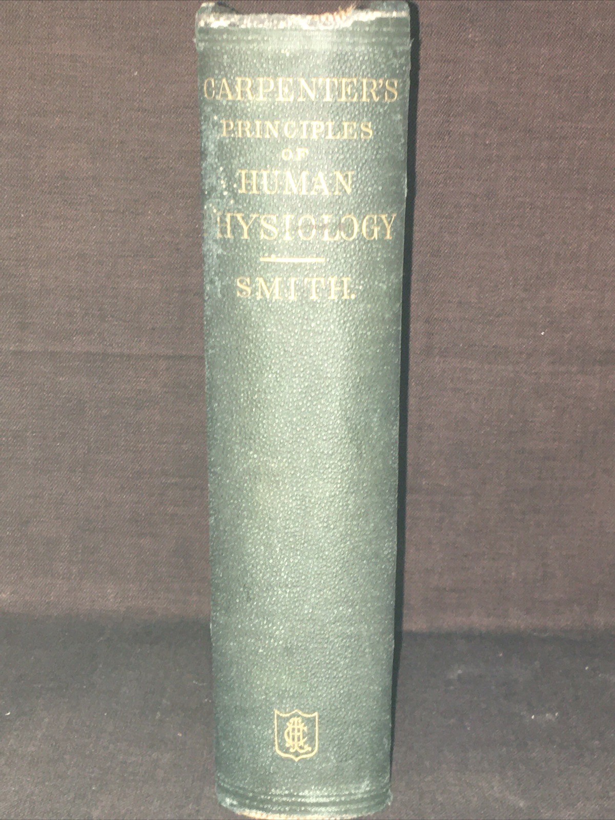 1868 First American Edition Principles Of Human Physiology Carpenter, Smith