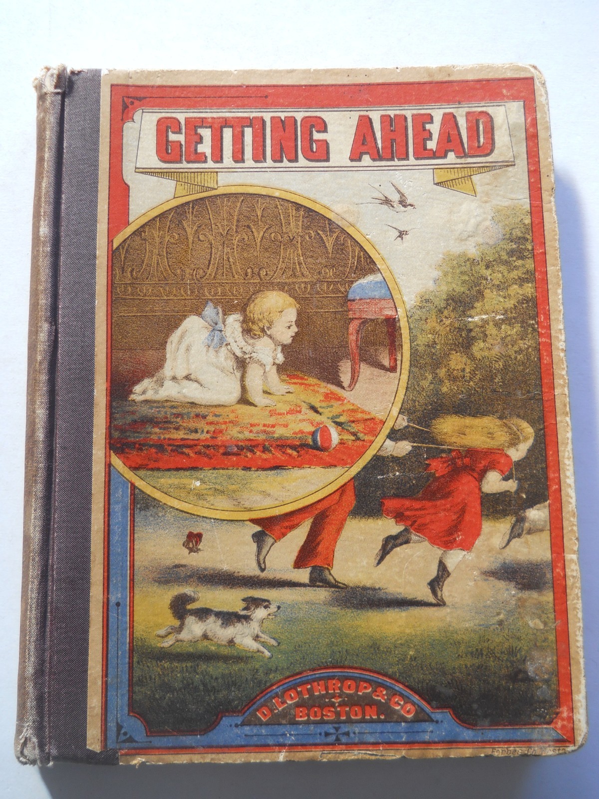 GETTING AHEAD BY PANSY ANTIQUE CHILDREN’S RARE BOOK