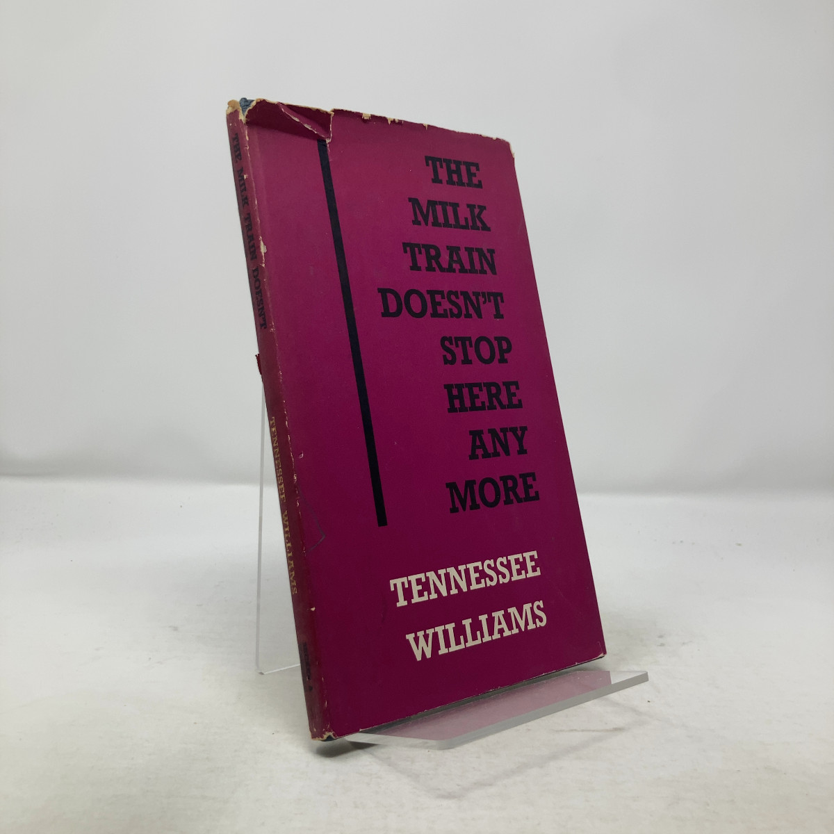 The Milk Train Doesn’t Stop Here Anymore by Tennessee Williams HC First Edition