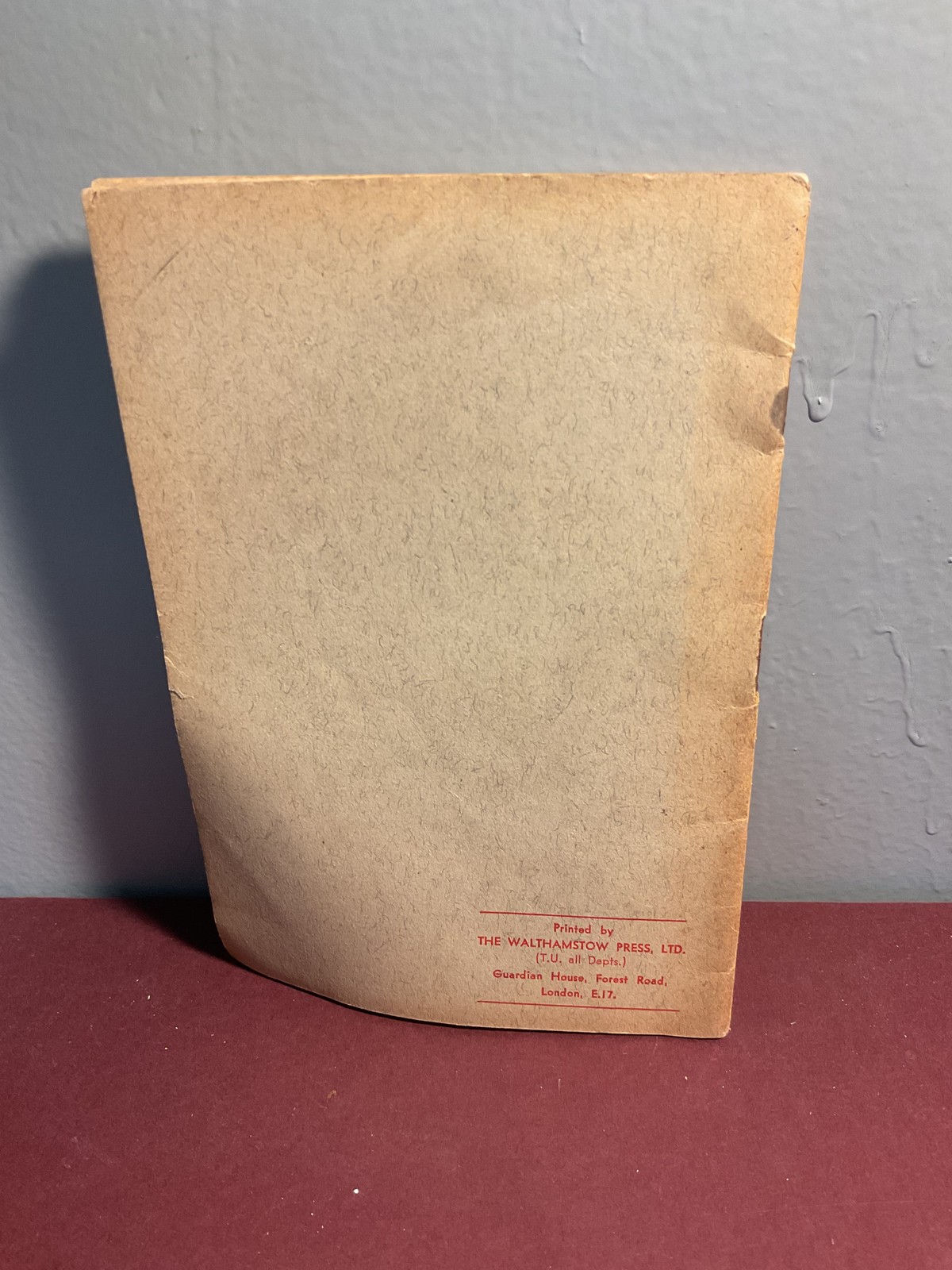 This War Business by A. J. Moore 1939 Peace Pledge Union Pamphlet WWII Era