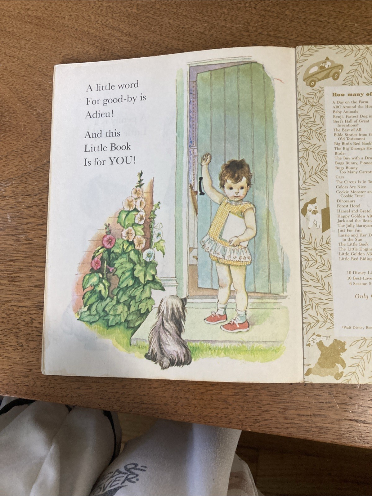The Little Book Vintage Children’s Golden Book 8th Printing 1979 Eloise Wilkin
