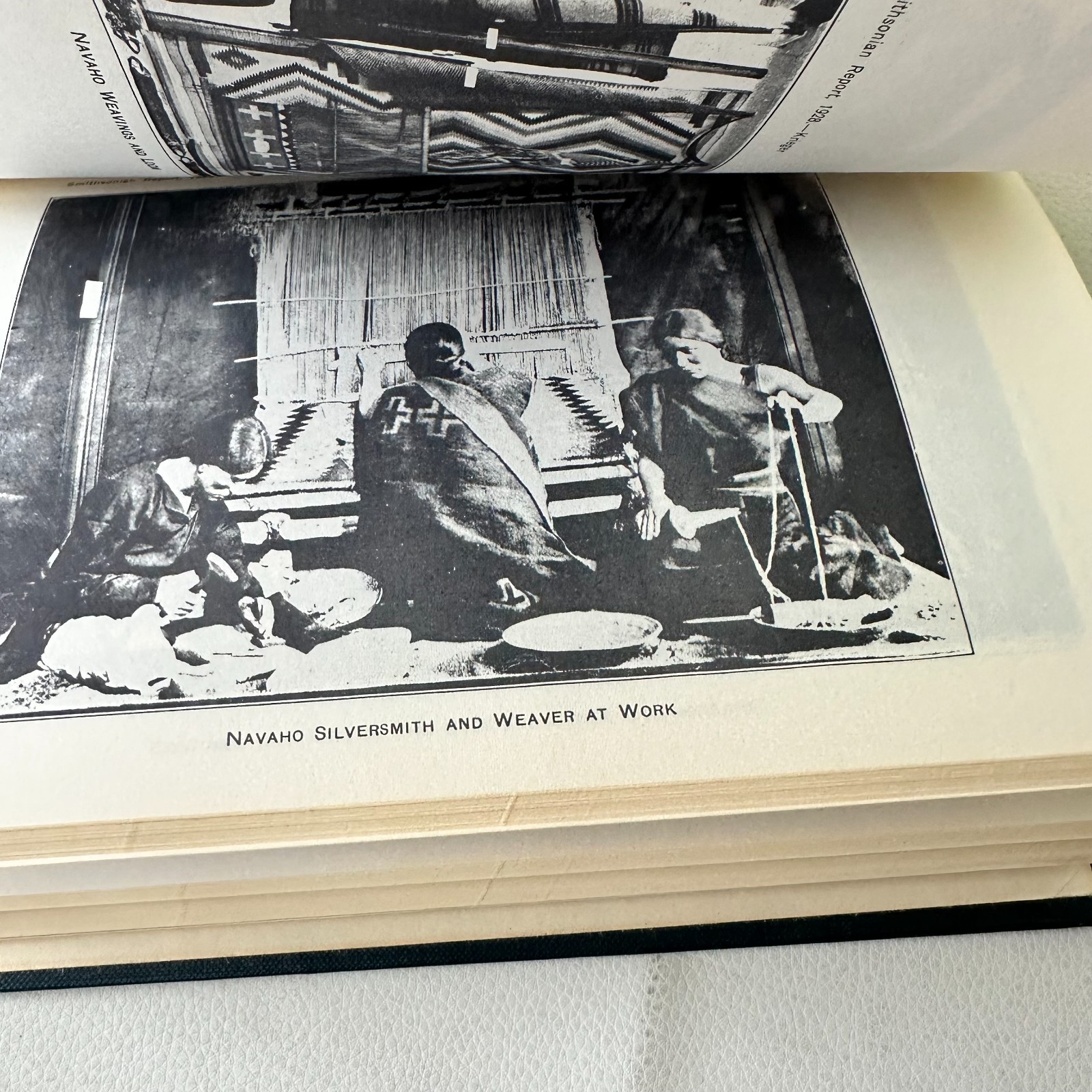The Smithsonian Institution X Library Reprint Edition 1929 Hardcover Book VTG