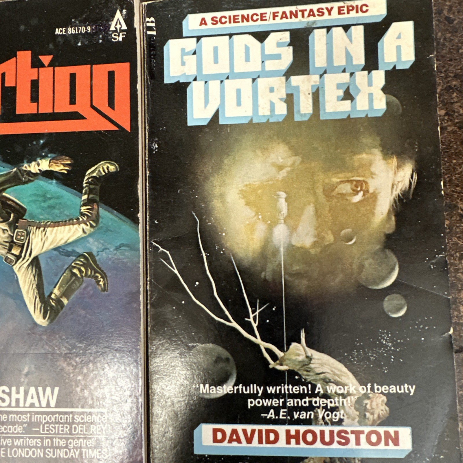 Vintage Paperback Lot Sci-Fi Fantasy TV Classic Blaylock Shaw Partridge Melville