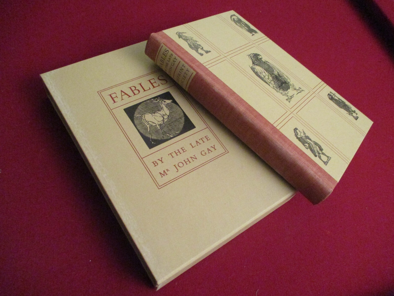 Fables by the Late John Gay (1970) The Imprint Society ~ Hardcover in Slipcase