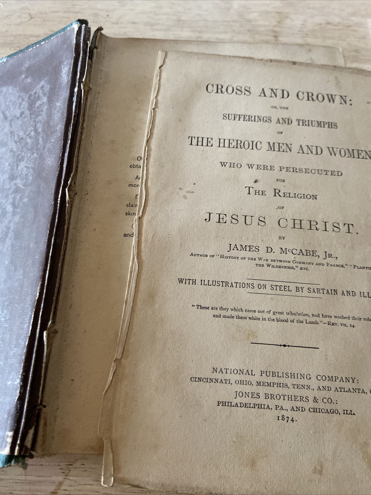 Cross and Crown 1874
