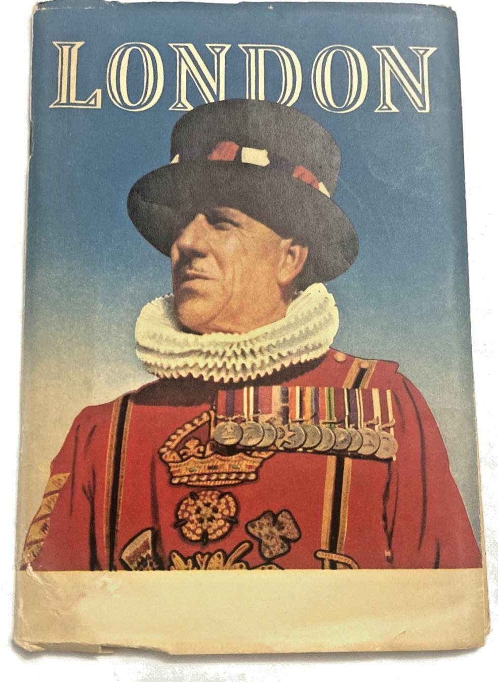 Vintage 1952 Edition LONDON Travel Booklet with Maps & Historical Site Guide