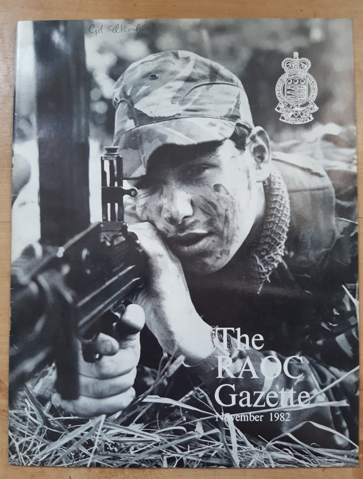 THE RAOC ROYAL ARMY ORDNANCE CORPS GAZETTE NOVEMBER 1982 / xv