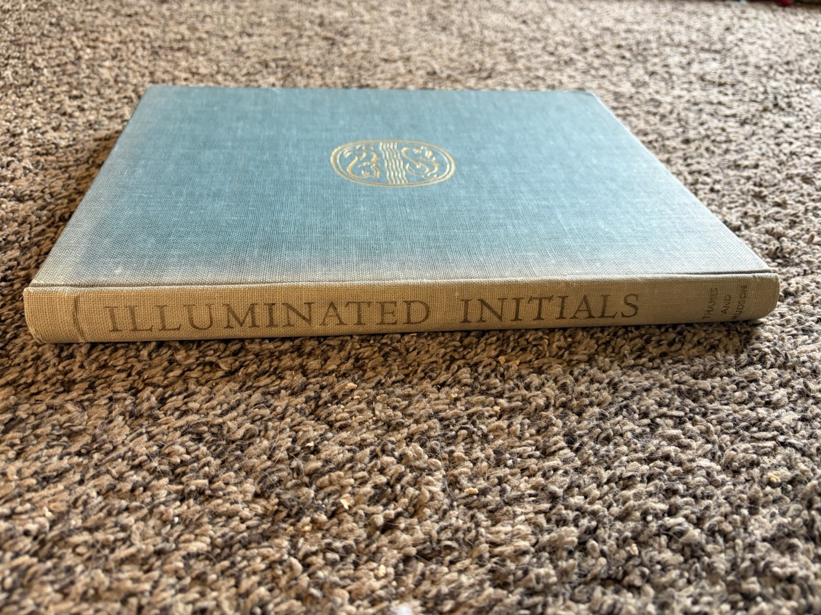 Illuminated Initials in Mediaeval Manuscripts by E.A. Van Moe 1950- Rare Book
