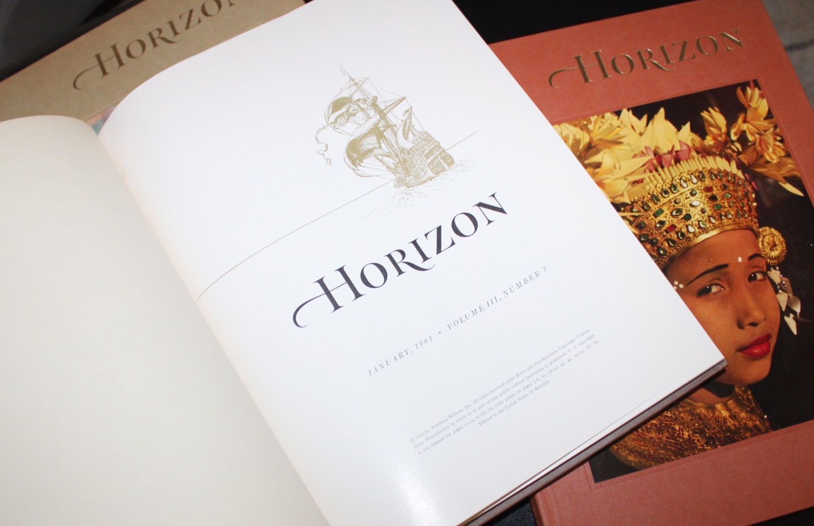 Book SET Horizon, A Magazine of the Arts – SET 4 – 1960 and 1961