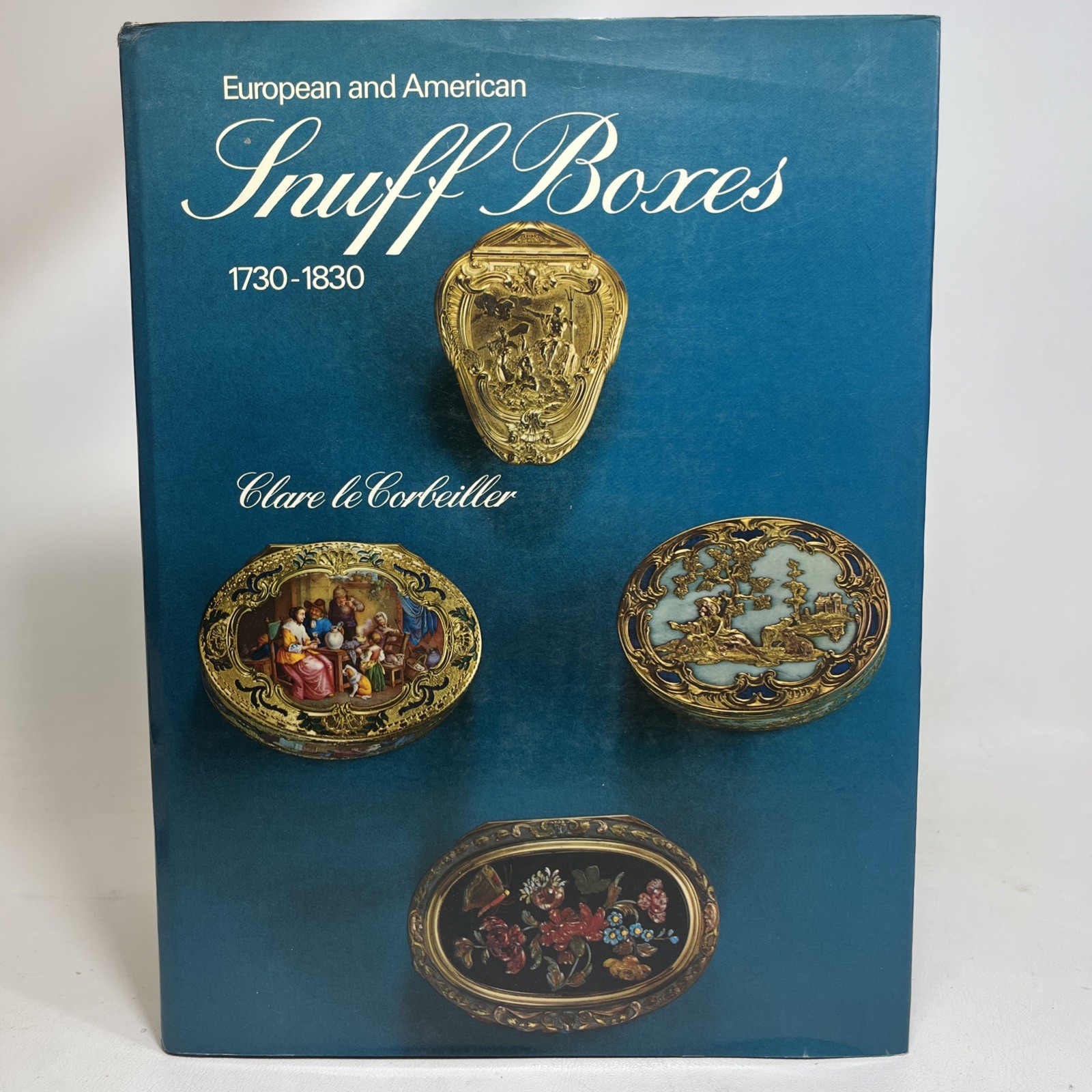 Vintage European and American Snuff Boxes 1730-1830 by Clare Le Corbeiller 1966