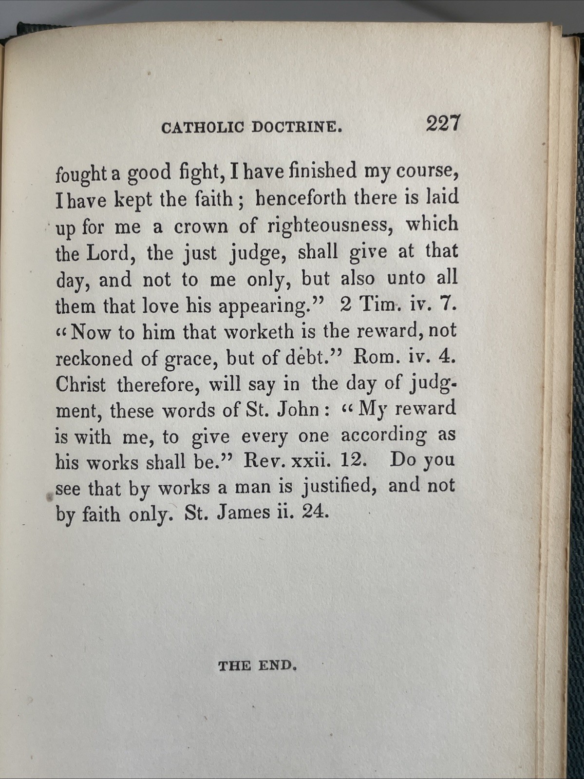 Fr. Patrick Rafferty: Catholic Doctrine, Proved from Scripture & Tradition; 1849