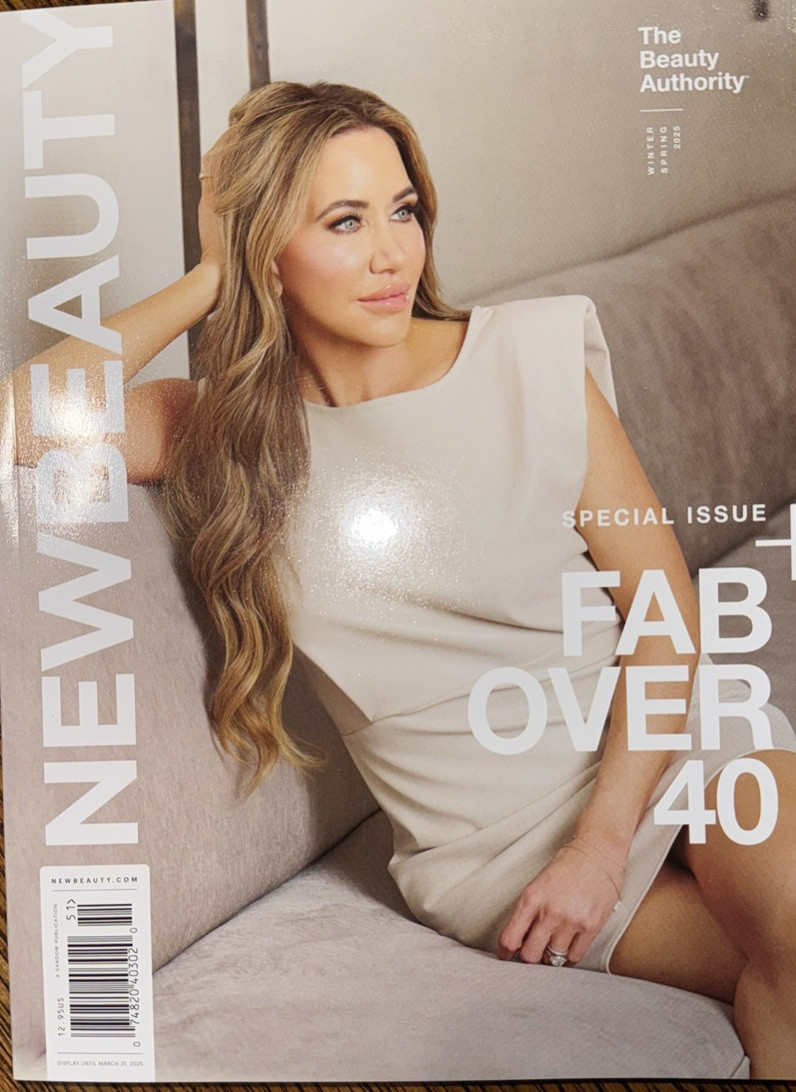 NEW BEAUTY MAGAZINE-WINTER/SPRING 2025-SPECIAL ISSUE-FAB OVER 40-Brand New