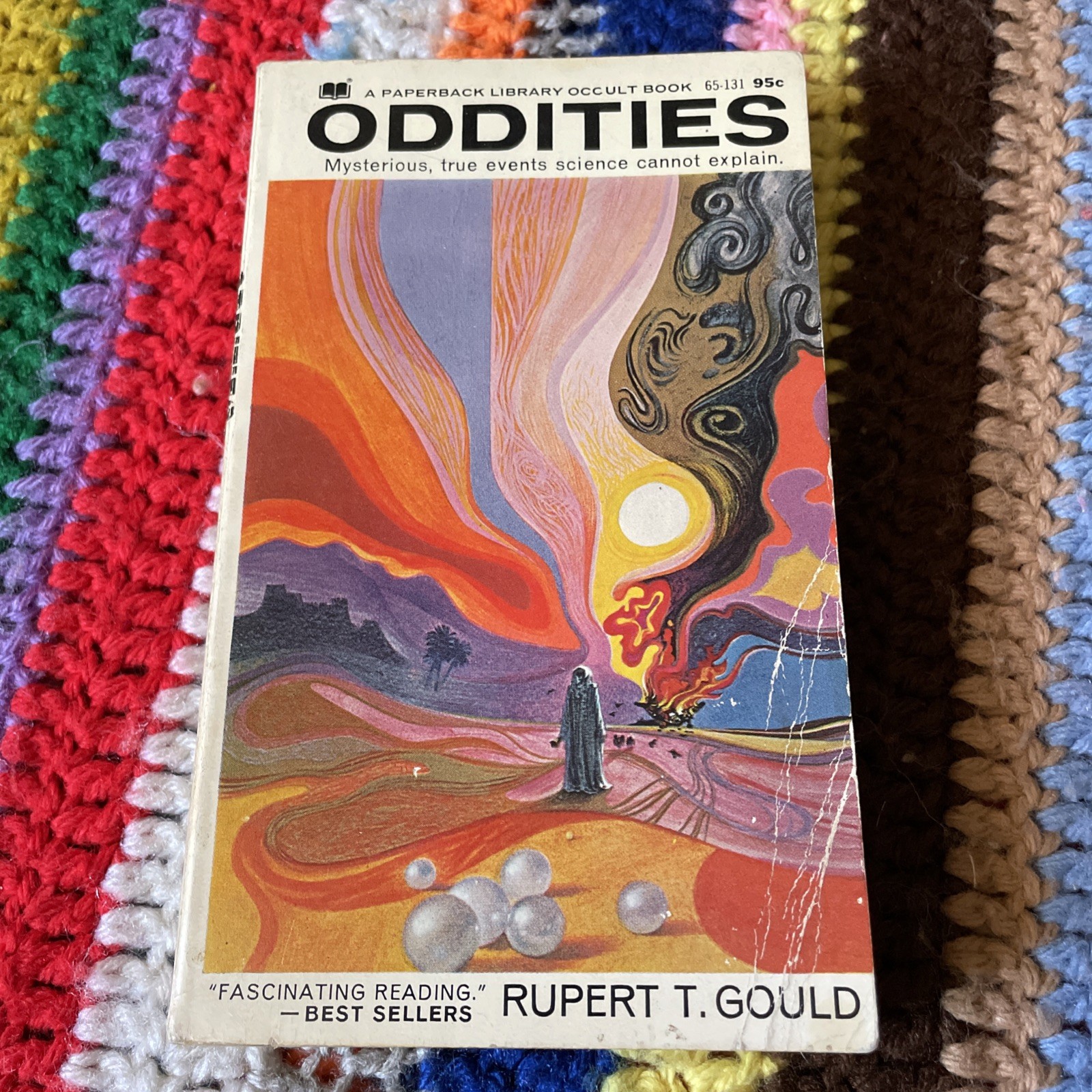 ODDITIES – Rupert T. Gould – Vintage Paperback – Occult 1st Printing 1969 RARE