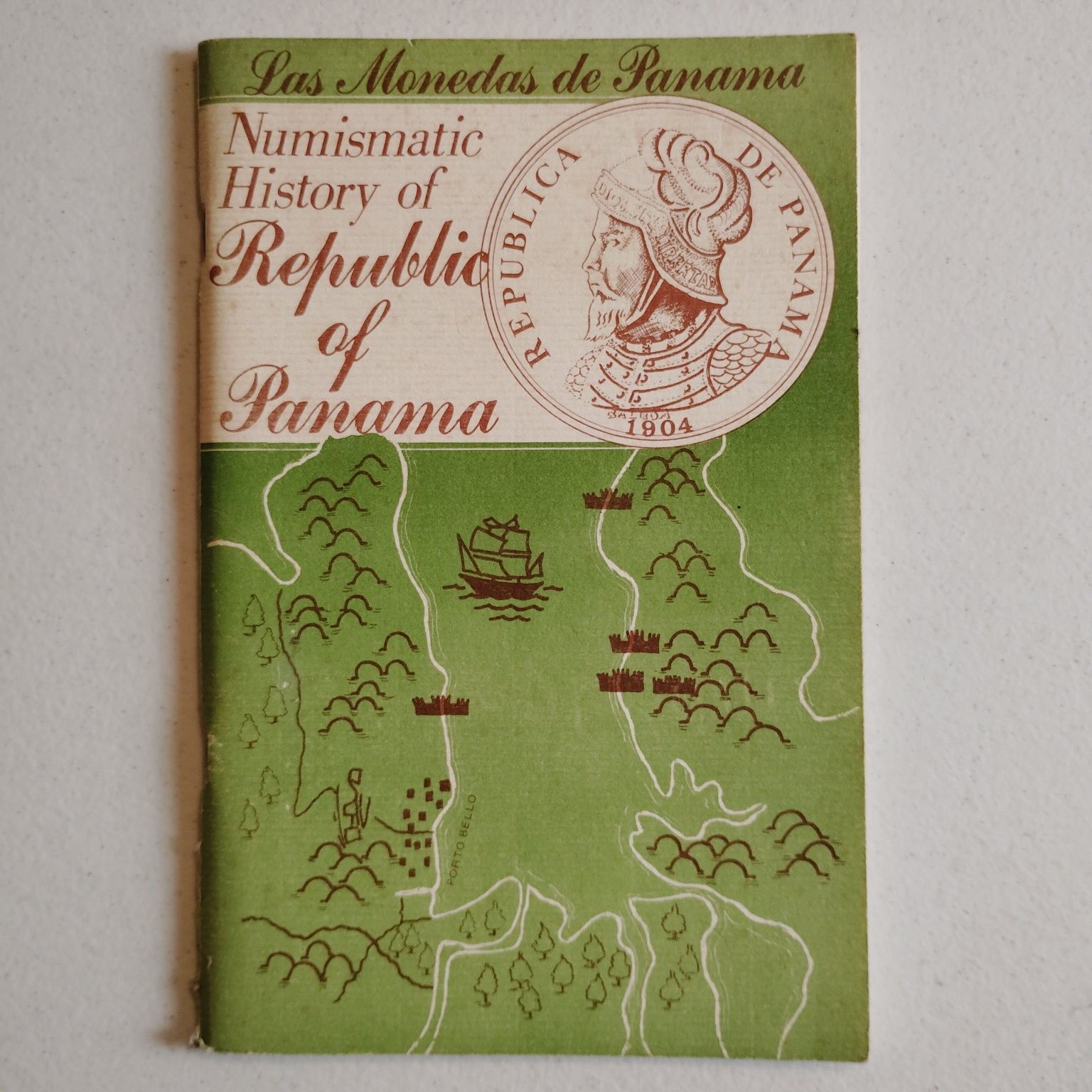 Numismatic History Republic of Panama Signed By Brian R. Stickney Coins