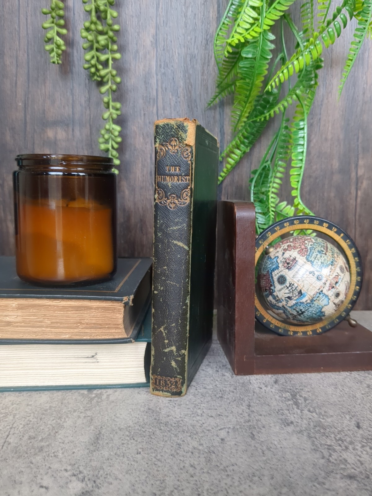 The Humorist W.H Harrison 1832 Leather Bound Antique Illustrated