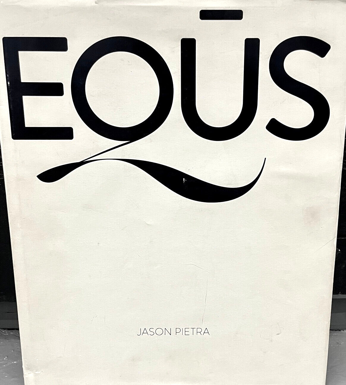 EQUS. INSCRIBED Limited Edition collectible book. 1st Edition.