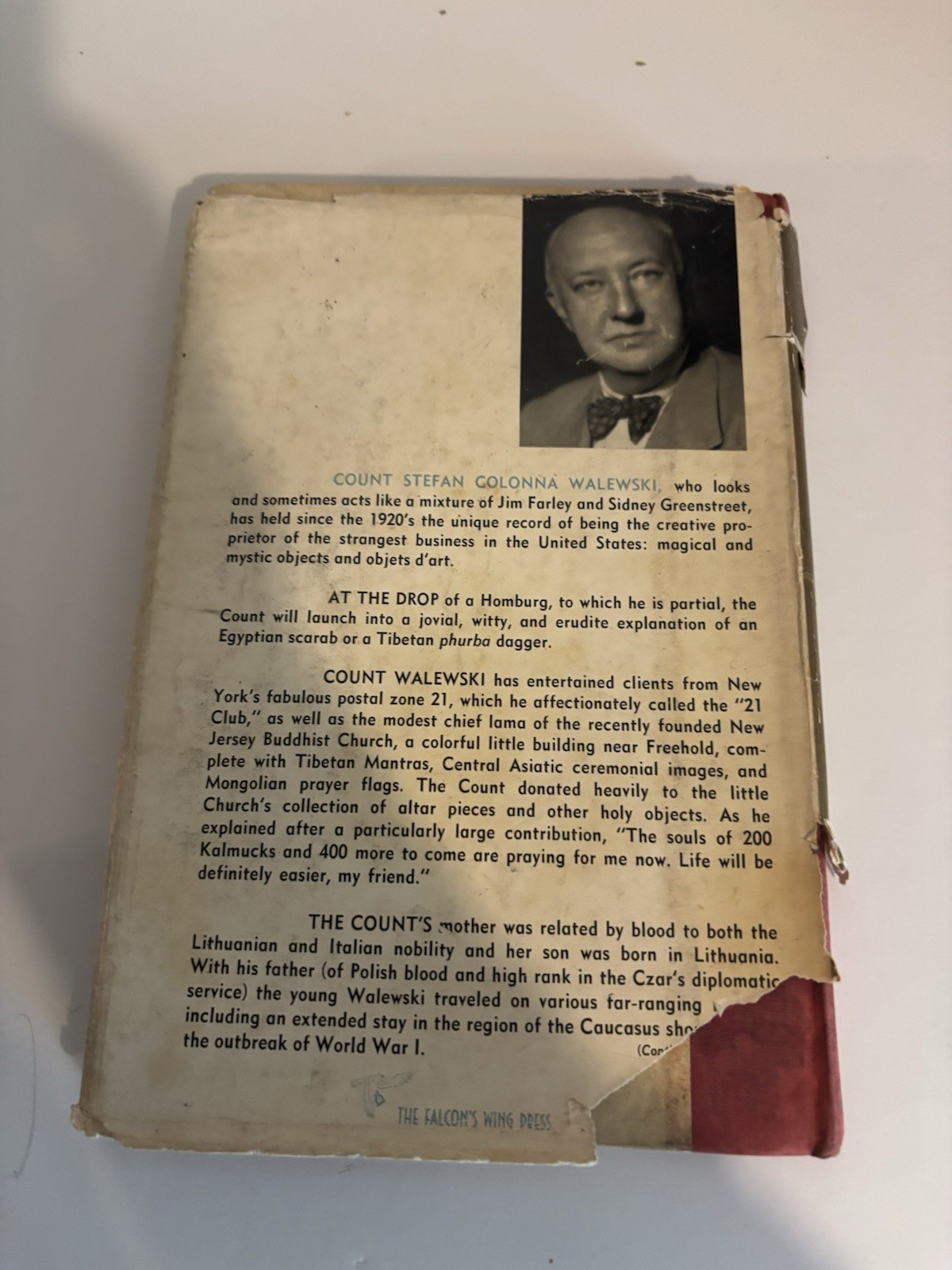 Count Stefan Colonna Walewski / A System of Caucasian Yoga 1955 First Edition