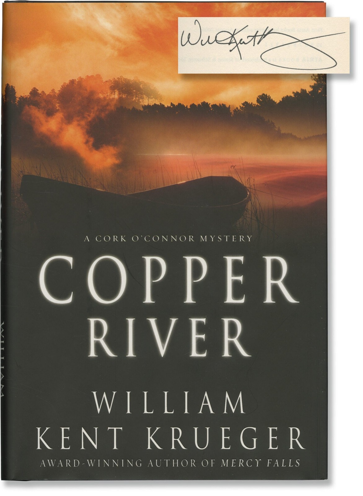 William Kent Krueger COPPER RIVER Signed First Edition 2006 #166940