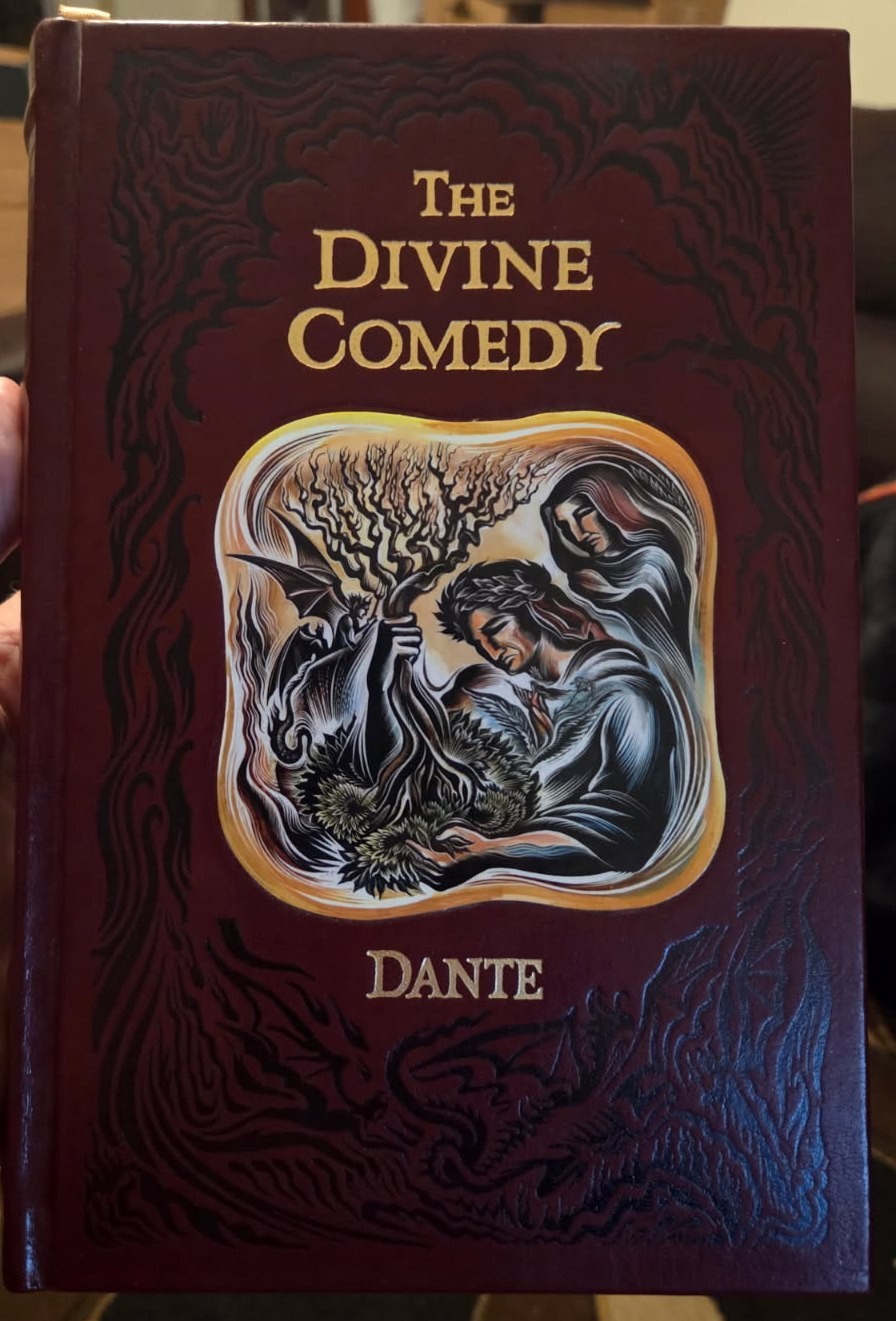 The Divine Comedy Dante Barnes & Noble Leather 2008 Printing like new