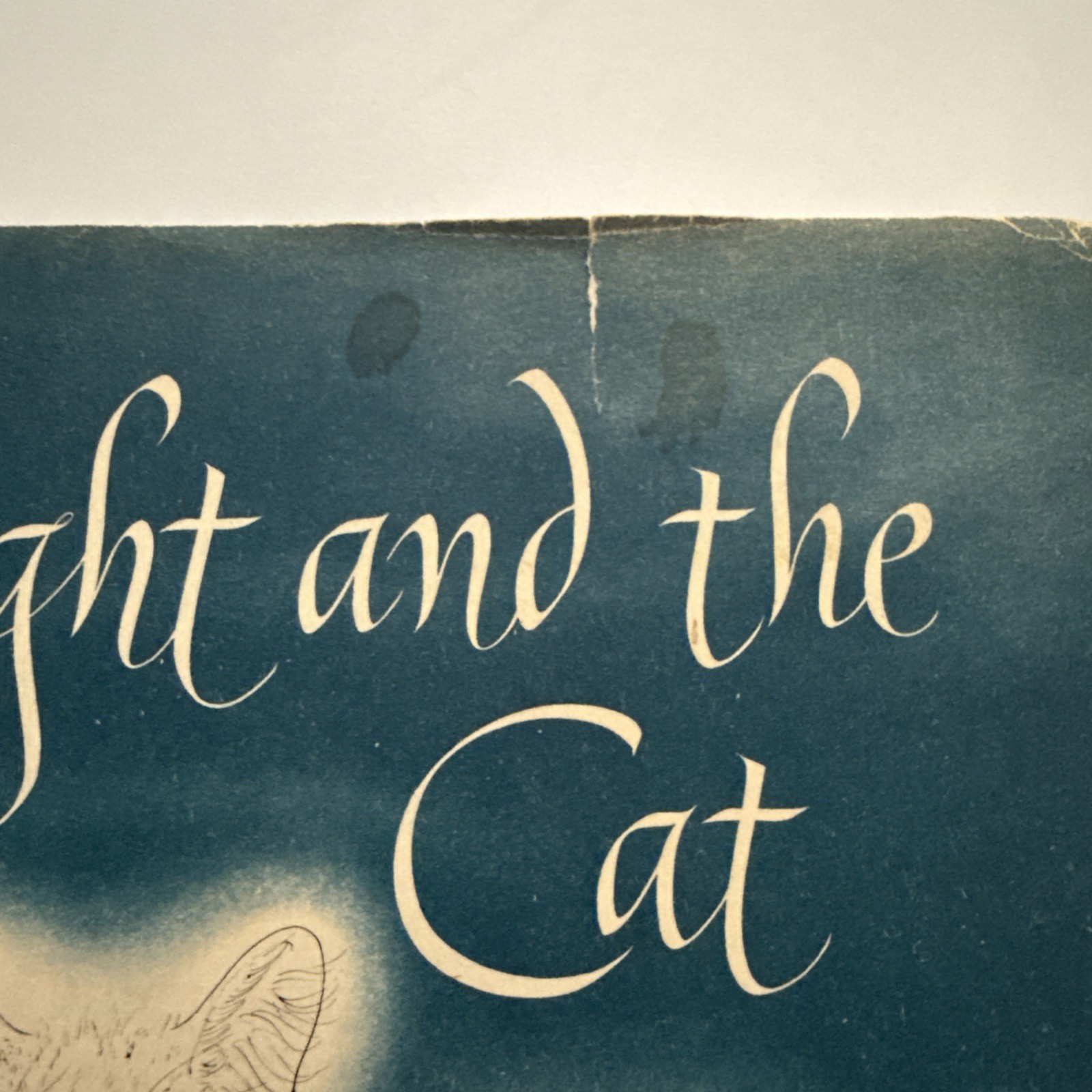 Barbara Coatsworth. Night and the Cat. 1st ed 1950 Foujita illustrations