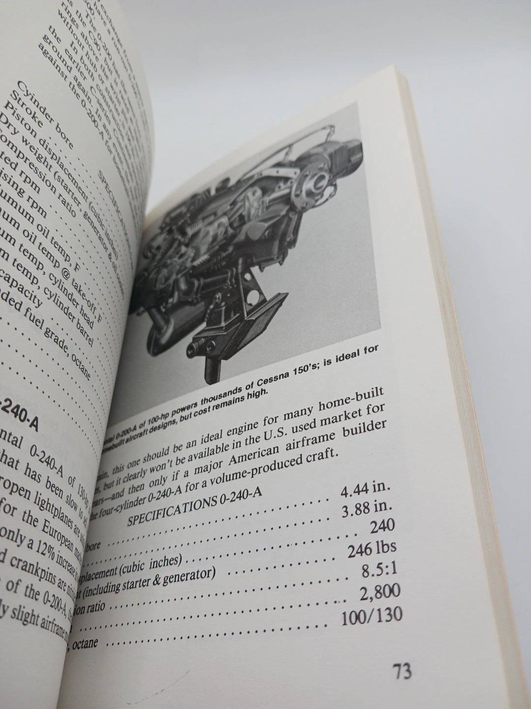 Engines for Homebuilt Planes Guide Book Christy Erikson 1977 Sports Car Press PB