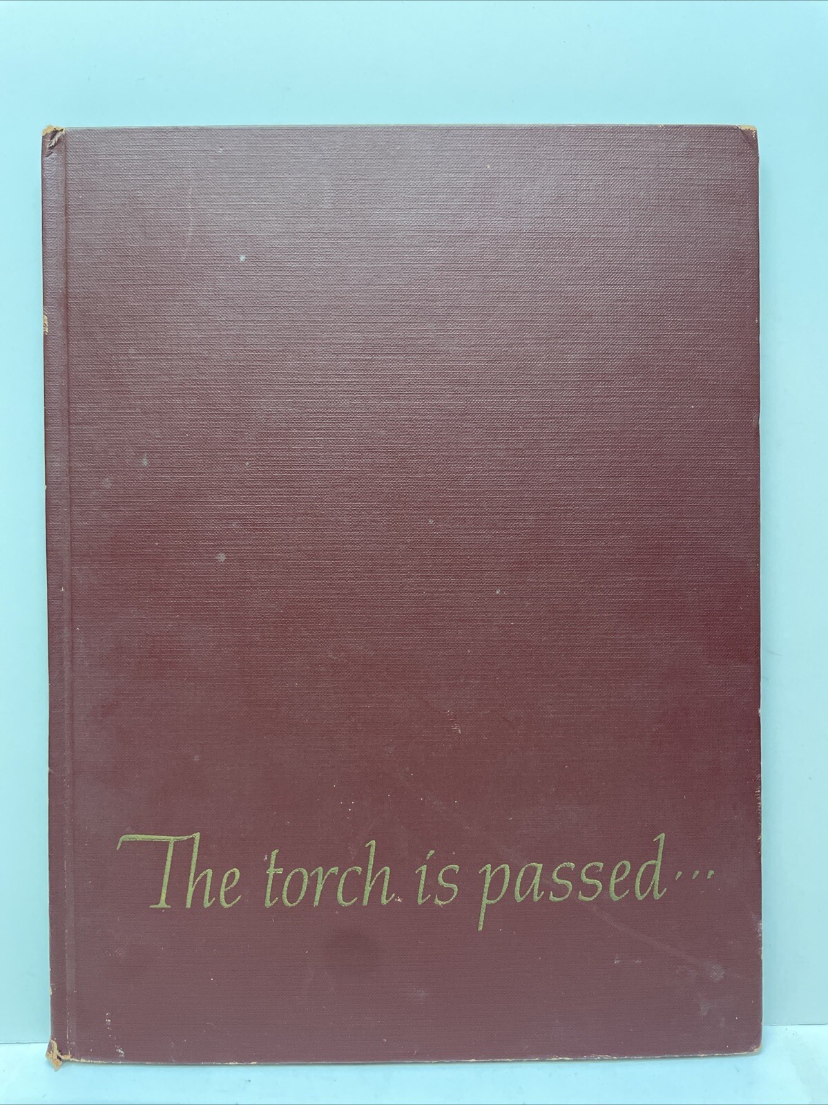 Vtg The Torch Is Passed Hardcover The Associated Press 1964 John F. Kennedy