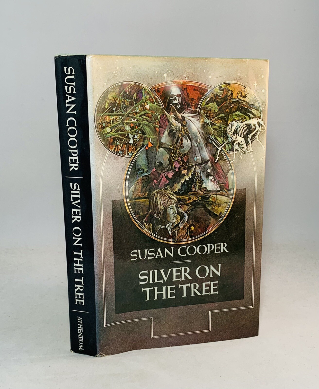 Silver On The Tree-Susan Cooper-TRUE First U.S. Edition/1st Printing-Org DJ-RARE