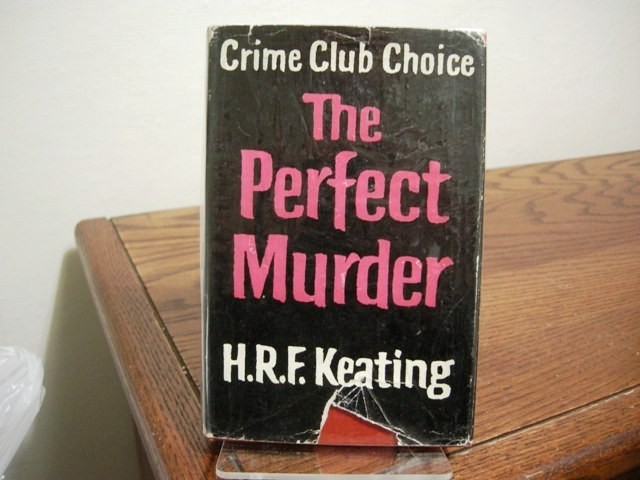 The Perfect Murder HRF Keating First Edition 1964 Crime Club First Ghote Mystery