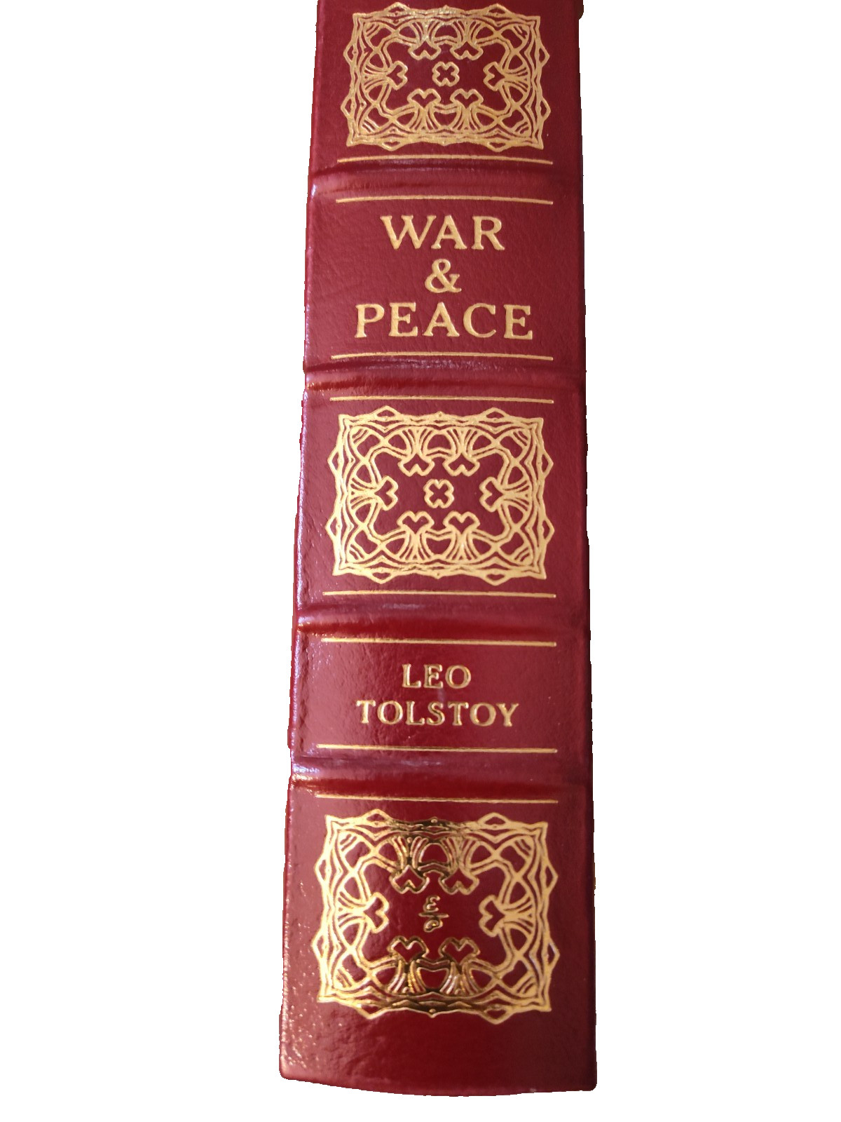 Easton Press WAR And PEACE by Leo Tolstoy 100 Greatest Leatherbound