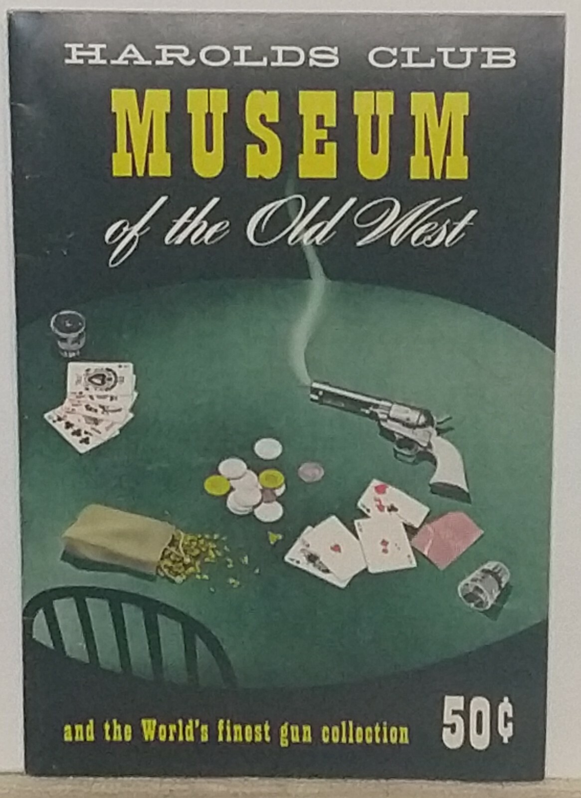 Vintage! HTF Harolds Club Museum of the Old West Gun Collection Colt Firearms