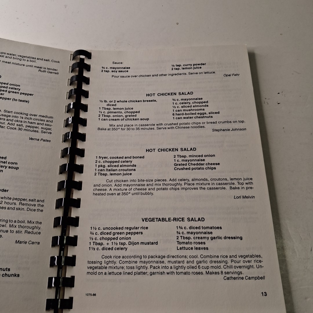 Beaconkeeper’s Cookbook: First Baptist Church Biloxi MS – Comb Bound 1986