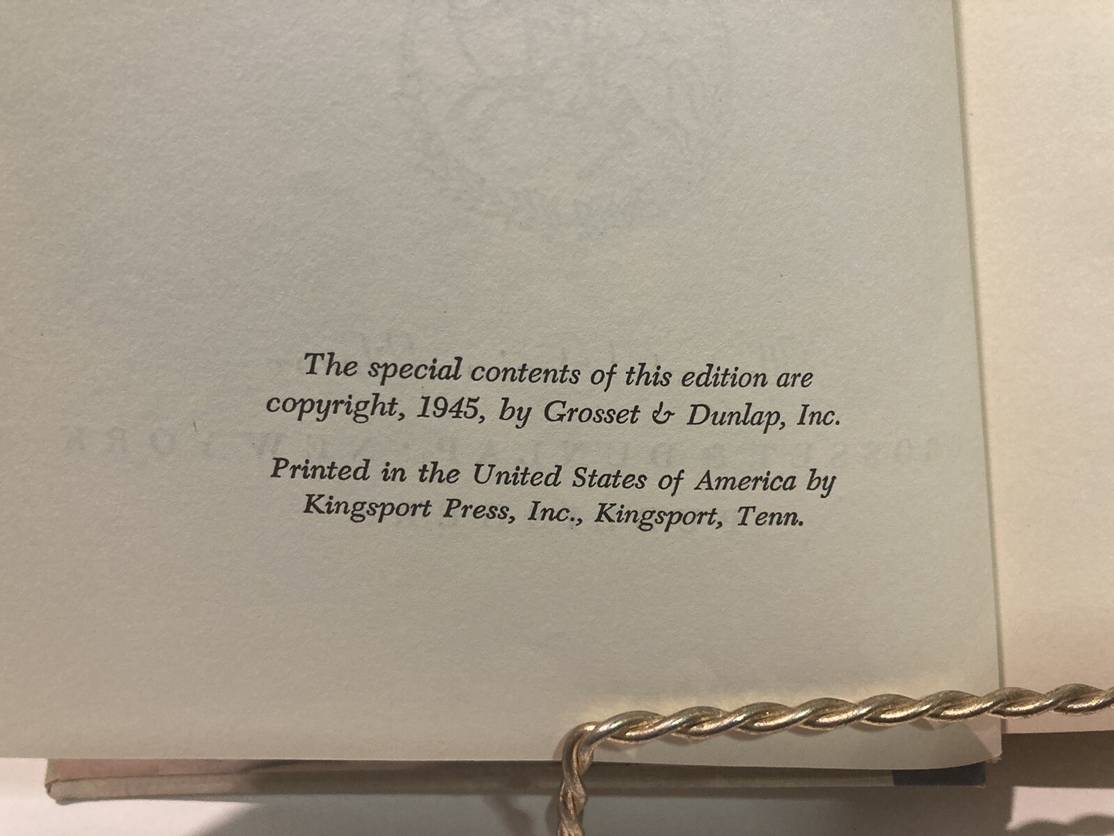 Hans Brinker „The Silver Skates“ by Mary Mapes Dodge 1945 Special Ed. Hardcover