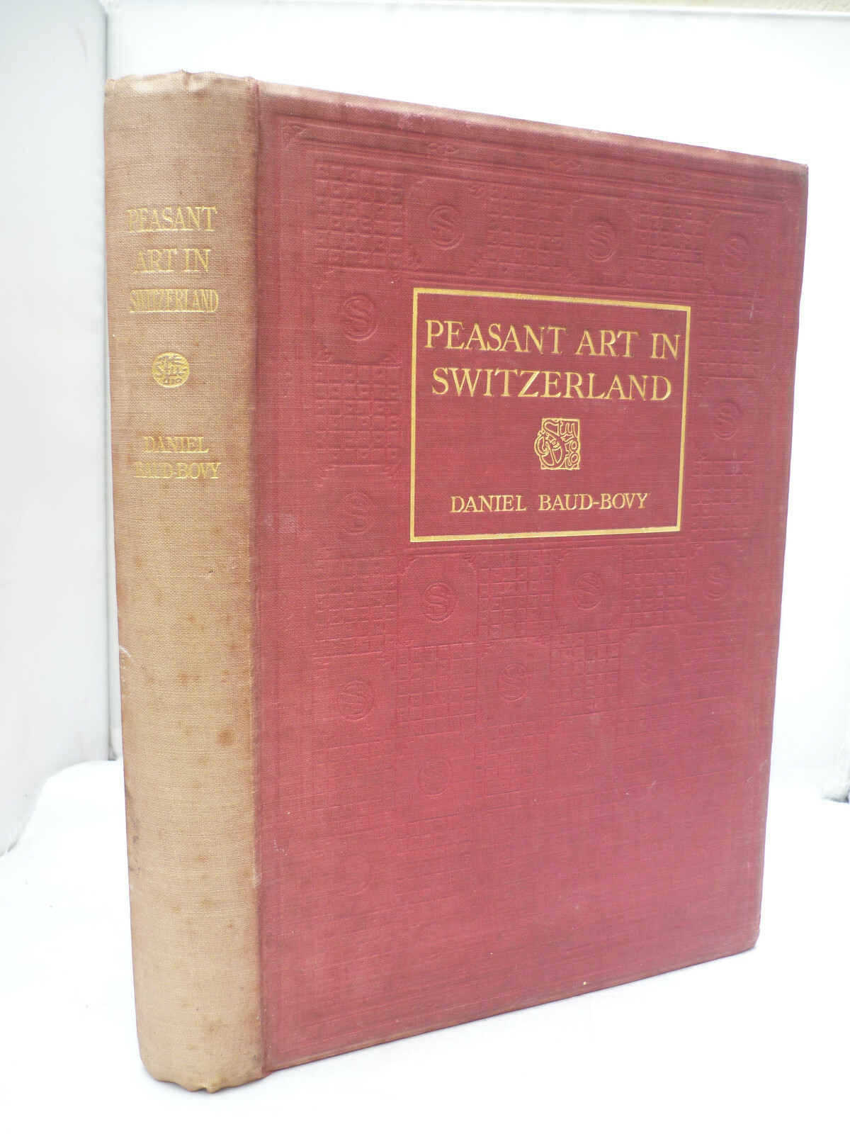 Peasant Art in Switzerland by Daniel Baud-Bovy – The Studio Ltd 1924 Illustrate