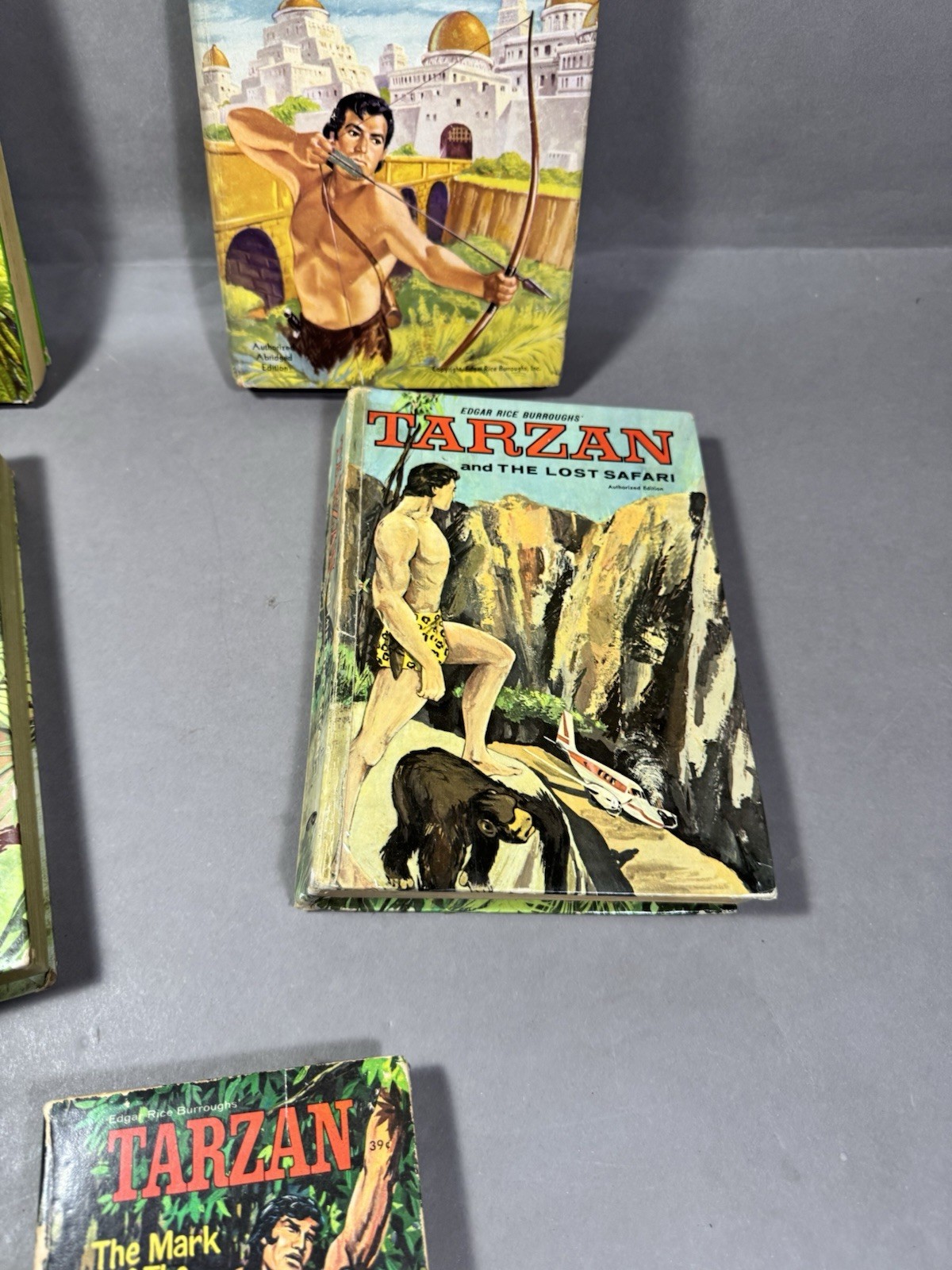 Lot of Vintage Tarzan Big Little Books Whitman Publishing Company