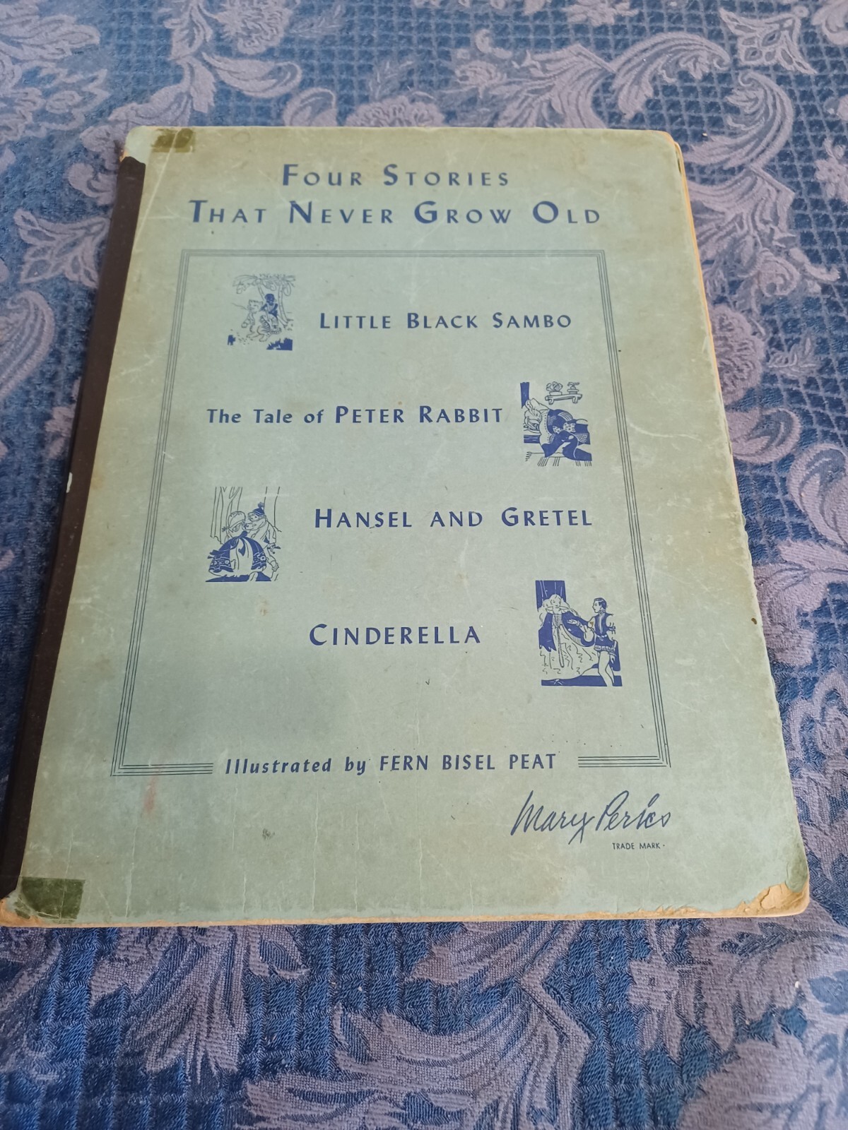 Four Stories That Never Grow Old Fern Bisel Peat Illustrations 1943 Color Plates