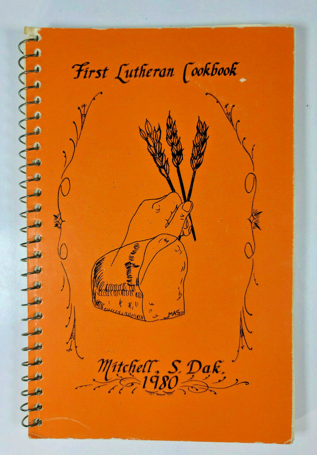 Vintage 1980s Cookbook First Lutheran Church Mitchell South Dakota